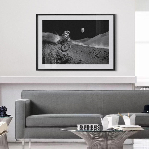 Space Dust - black and White, photography, portrait print, Space, Travel - LNDN GRAY