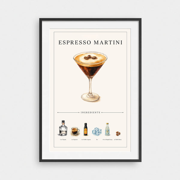 Cocktail: Tequila Espresso Martini