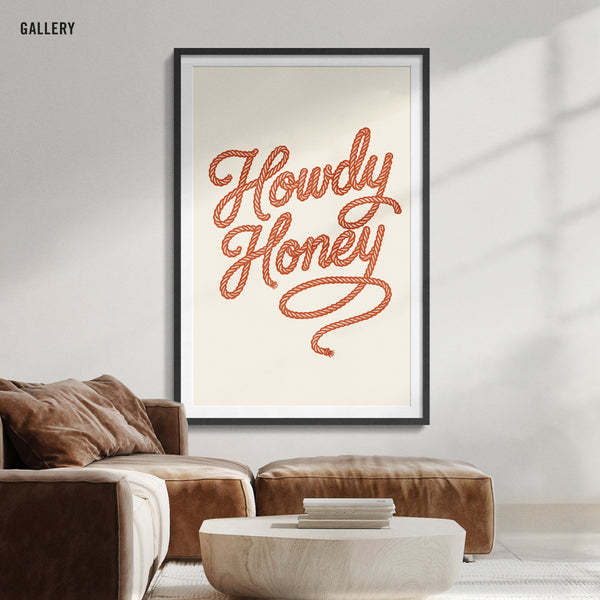 Howdy Rope Typography