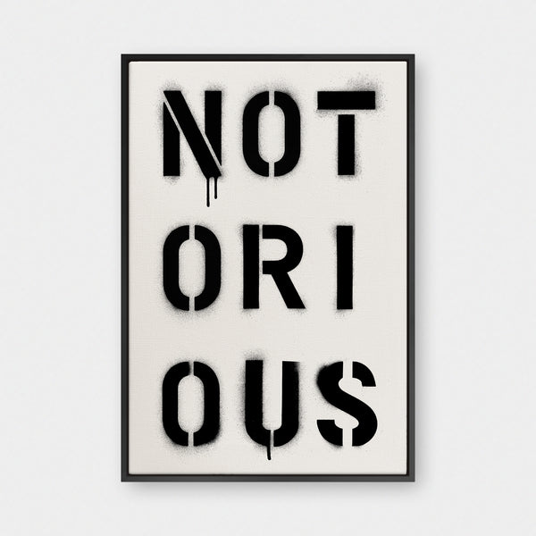 Stencil Series: NOTORIOUS