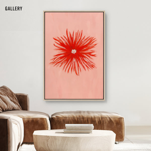 She Bloomed Red
