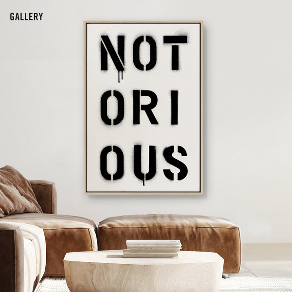 Stencil Series: NOTORIOUS