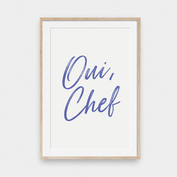 Oui, Chef