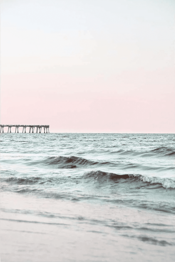 Pier at sunset