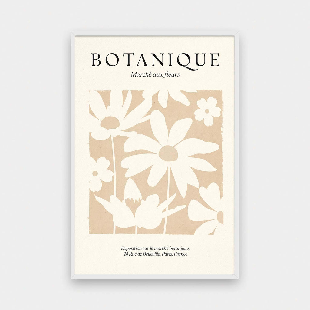 Flower Market Botanique - color, featured, floral, Graphic, illustration, portrait print, poster - LNDN GRAY