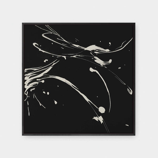 Glitch No.2 - abstract, black and White, featured, fresh, painting - LNDN GRAY