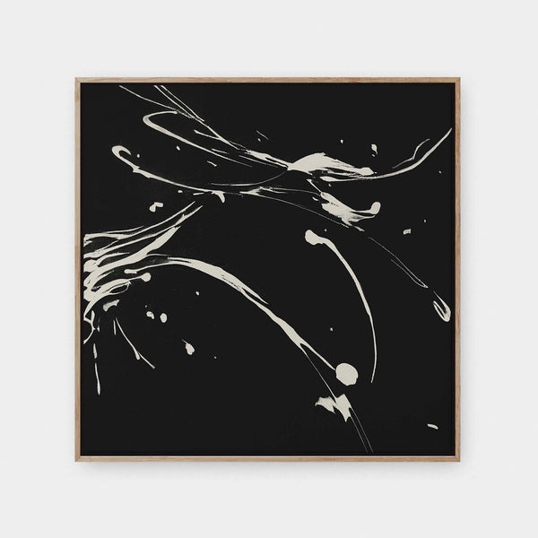 Glitch No.2 - abstract, black and White, featured, fresh, painting - LNDN GRAY