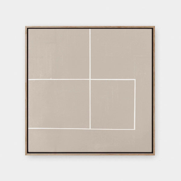 Cubism No.2 - abstract, Classical, featured, Office, painting, square canvas, Traditional - LNDN GRAY