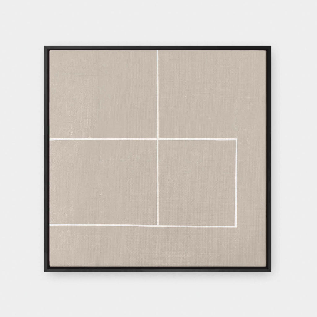 Cubism No.2 - abstract, Classical, featured, Office, painting, square canvas, Traditional - LNDN GRAY