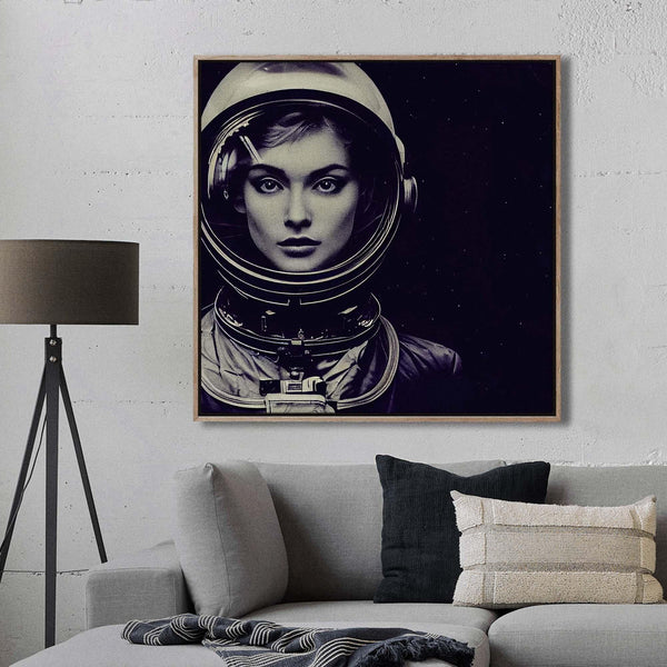 Deep Space - black and White, featured, fresh, photography, Space, square canvas, Travel, Vintage - LNDN GRAY