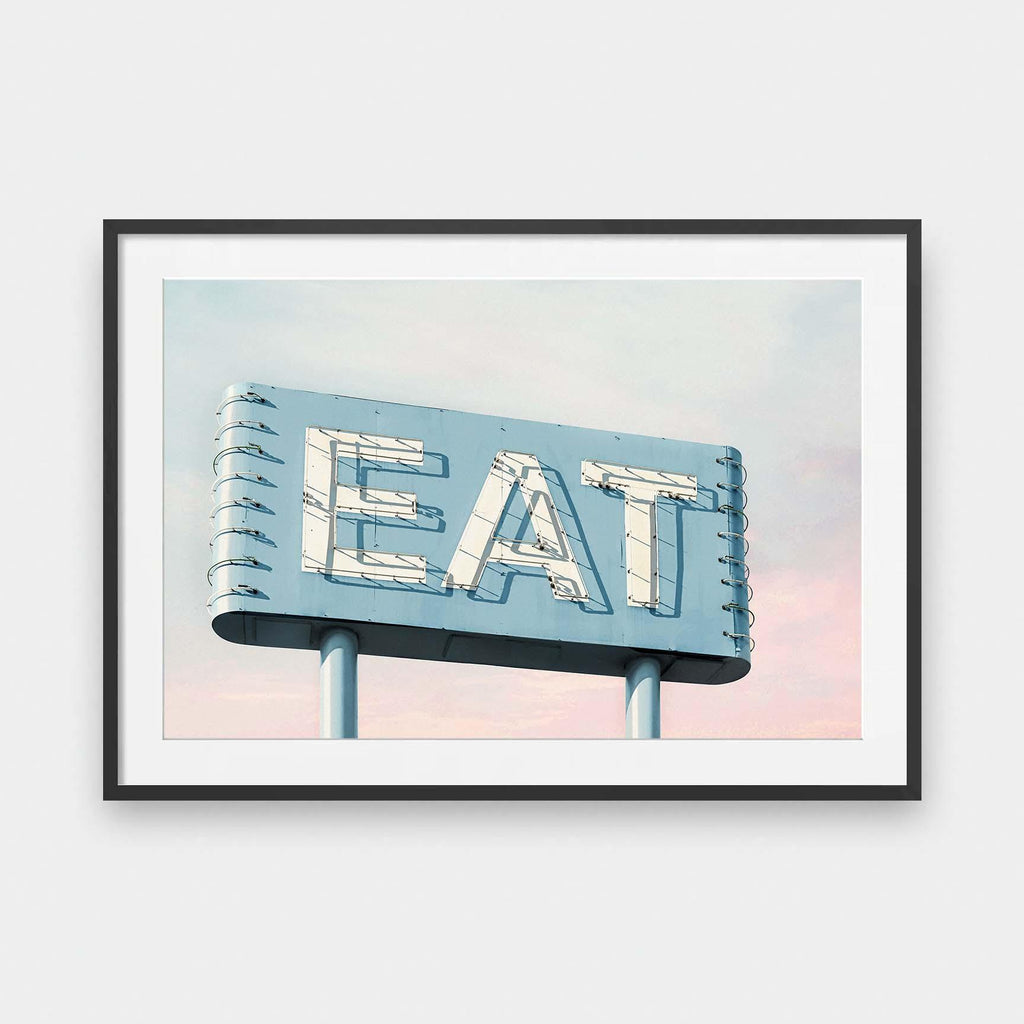 Eat - color, featured, photography, portrait print, Vintage - LNDN GRAY