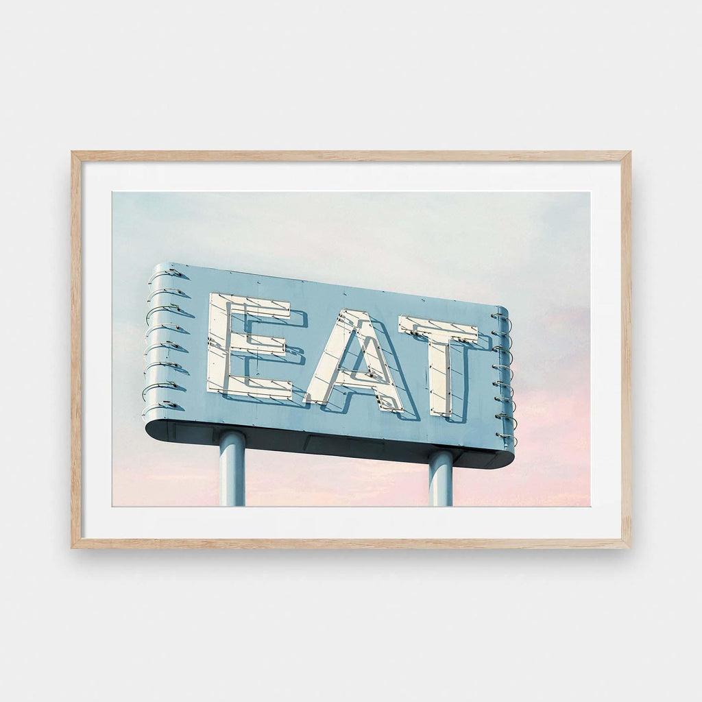 Eat - color, featured, photography, portrait print, Vintage - LNDN GRAY
