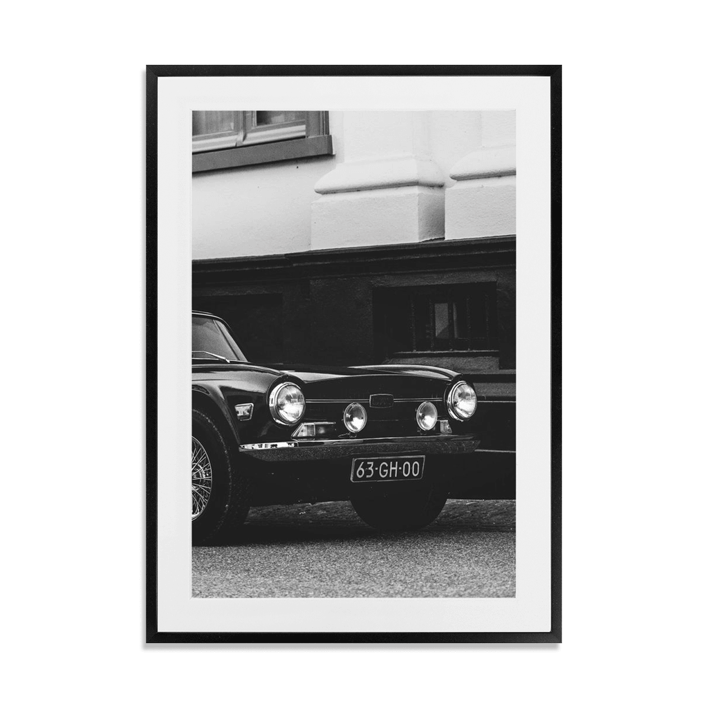 VINTAGE CAR - portrait print - LNDN GRAY