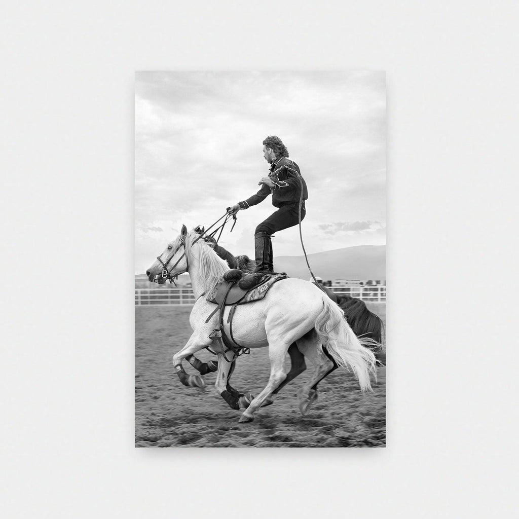 Stallion - black and White, featured, fresh, photography, portrait print, Vintage - LNDN GRAY