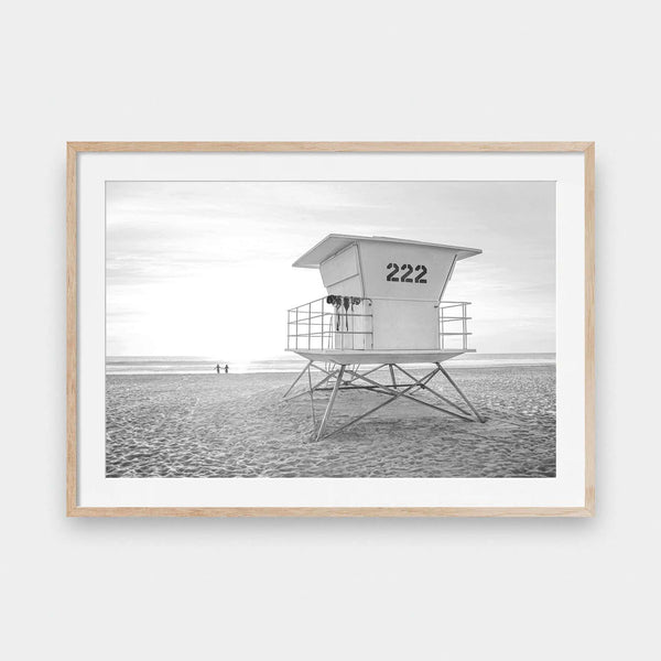 Tower 222 - angel number, beach, color, fresh, photography, portrait print - LNDN GRAY