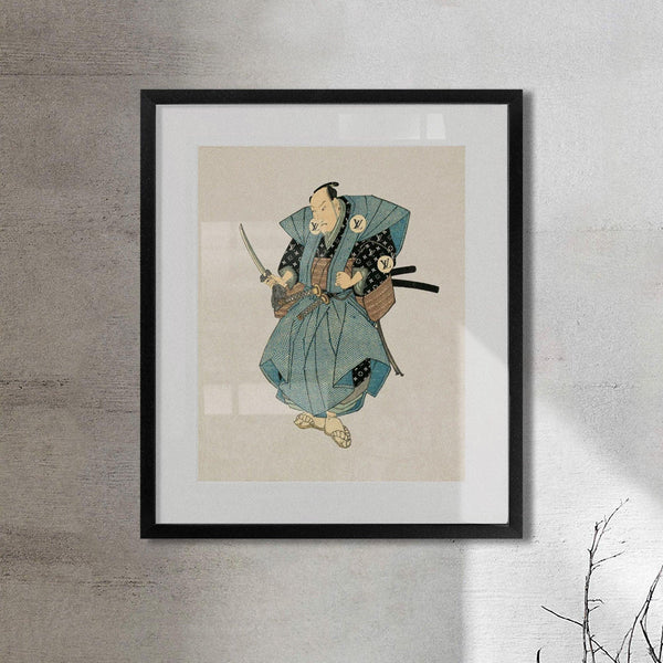 Fashion Warrior - color, illustration, portrait print, Vintage - LNDN GRAY